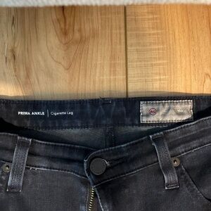 AG Adriano Goldschmied Prima Ankle Jeans - Charcoal